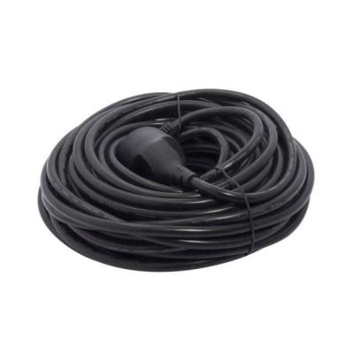 Rallonge électrique CHACON 3 x 1,5 mm² 20 m - Noir