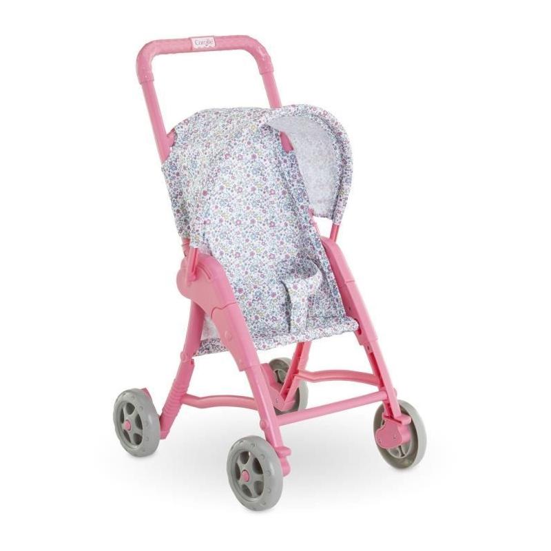 Accessoires pour poupons Corolle - Poussette Florale - 30 cm - 18 mois