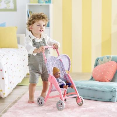 Accessoires pour poupons Corolle - Poussette Florale - 30 cm - 18 mois