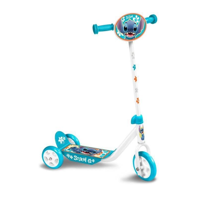 Trottinette 3 Roues Disney Stitch - Ajustable et Antidérapante