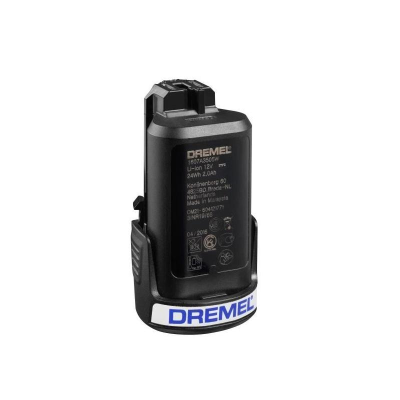 Batterie 12V 2,0Ah pour DREMEL 8200/8220/8300 - Pièce détachée compacte