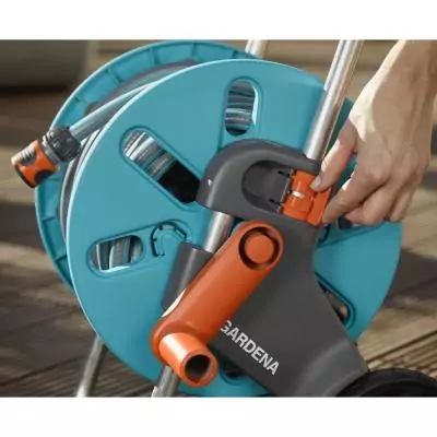 Dévidoir GARDENA CleverRoll S - Tuyau 20m et lance - Garantie 5 ans