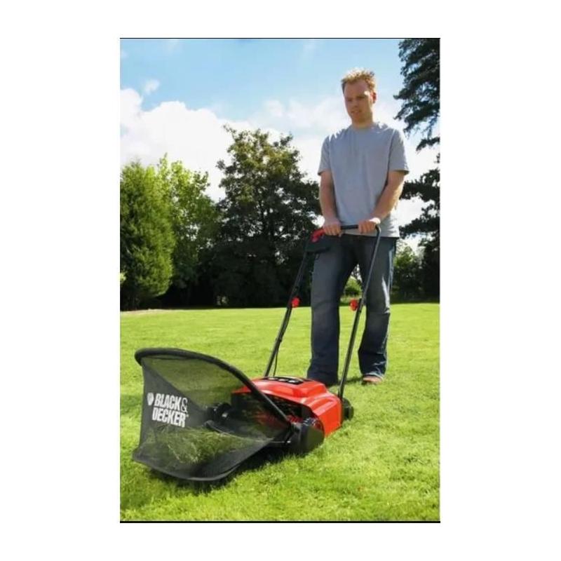 Aérateur Démousseur BLACK+DECKER 600W GD300-QS pour Pelouse sans Mousse