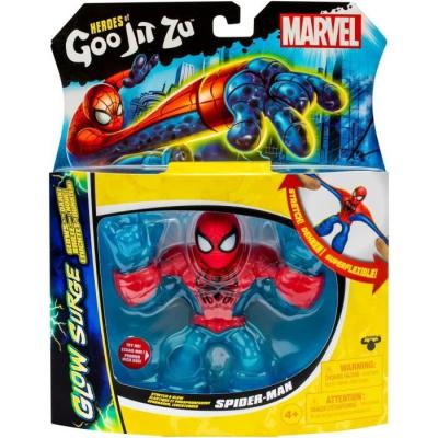 Figurine lumineuse Spiderman Glow Surge 11cm - Héros extensible - MARVEL