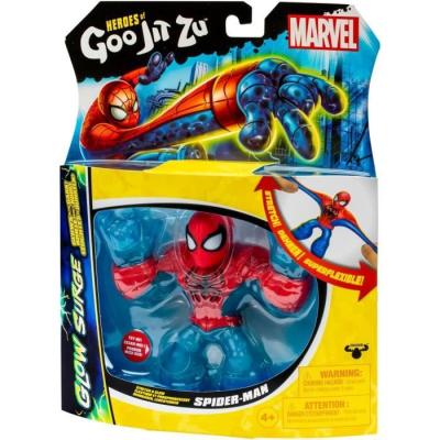 Figurine lumineuse Spiderman Glow Surge 11cm - Héros extensible - MARVEL