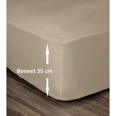 Drap Housse 100% Coton 140x190cm - Qualité et Confort