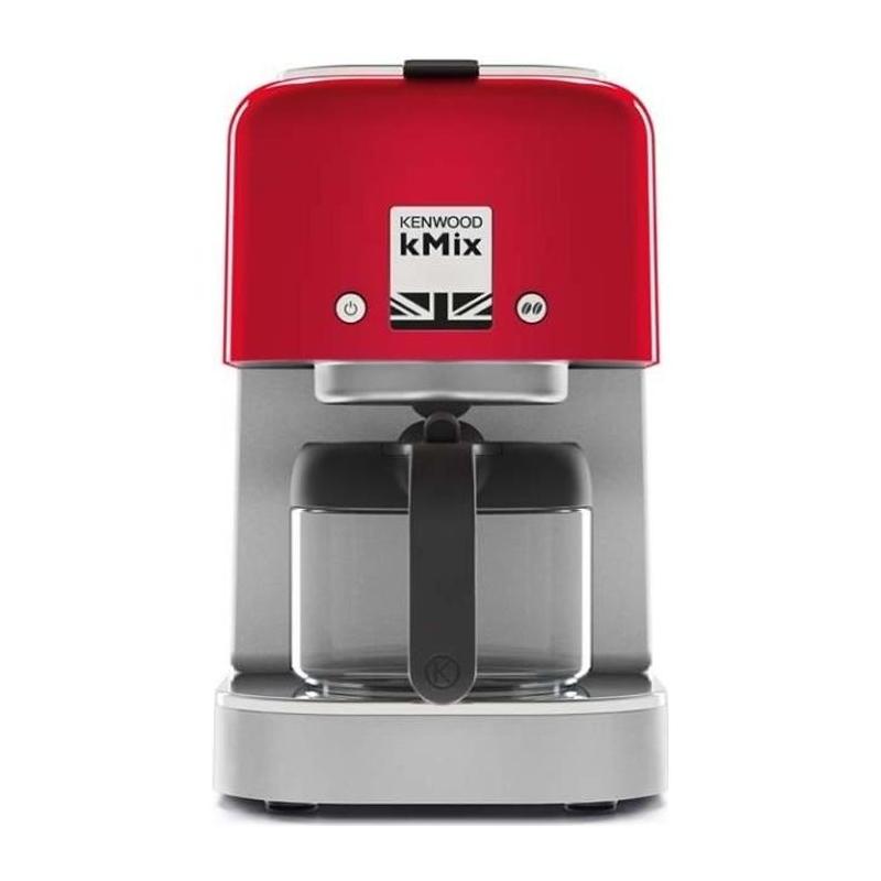 Cafetière filtre kMix Rouge 1200W - 8 tasses - KENWOOD