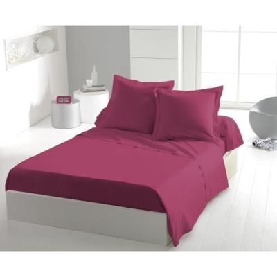 Drap plat fuchsia 240x300 cm - LOVELY HOME - LH71605