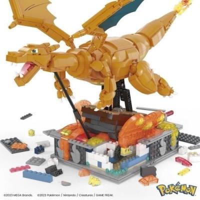 Construisez le MEGA-Pokémon-Dracaufeu en Mouvement dès Maintenant!