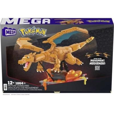 Construisez le MEGA-Pokémon-Dracaufeu en Mouvement dès Maintenant!