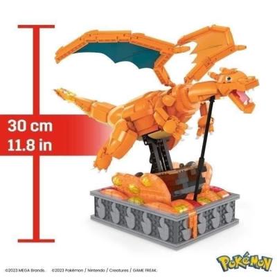 Construisez le MEGA-Pokémon-Dracaufeu en Mouvement dès Maintenant!