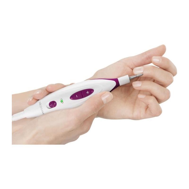 Kit de manucure et pédicure MEDISANA MP 815 - Blanc - 7 accessoires