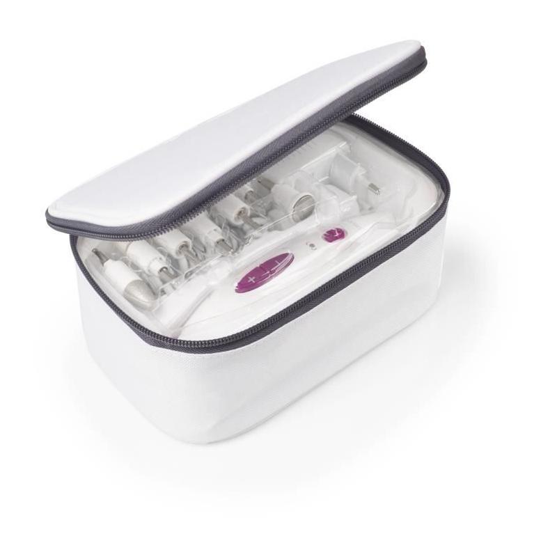 Kit de manucure et pédicure MEDISANA MP 815 - Blanc - 7 accessoires
