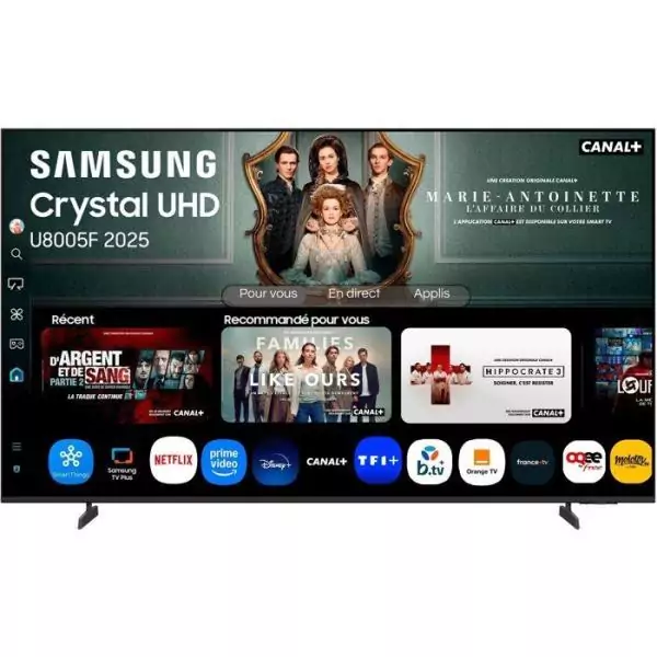 Samsung 75U8005F - TV LED 75 (190 cm) - 4K UHD 3840x2160 - HDR - Smart TV - Gaming Hub - 3xHDMI - WiFi