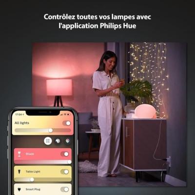 Lot de 3 prises connectées PHILIPS HUE Blanc - Prises intelligentes