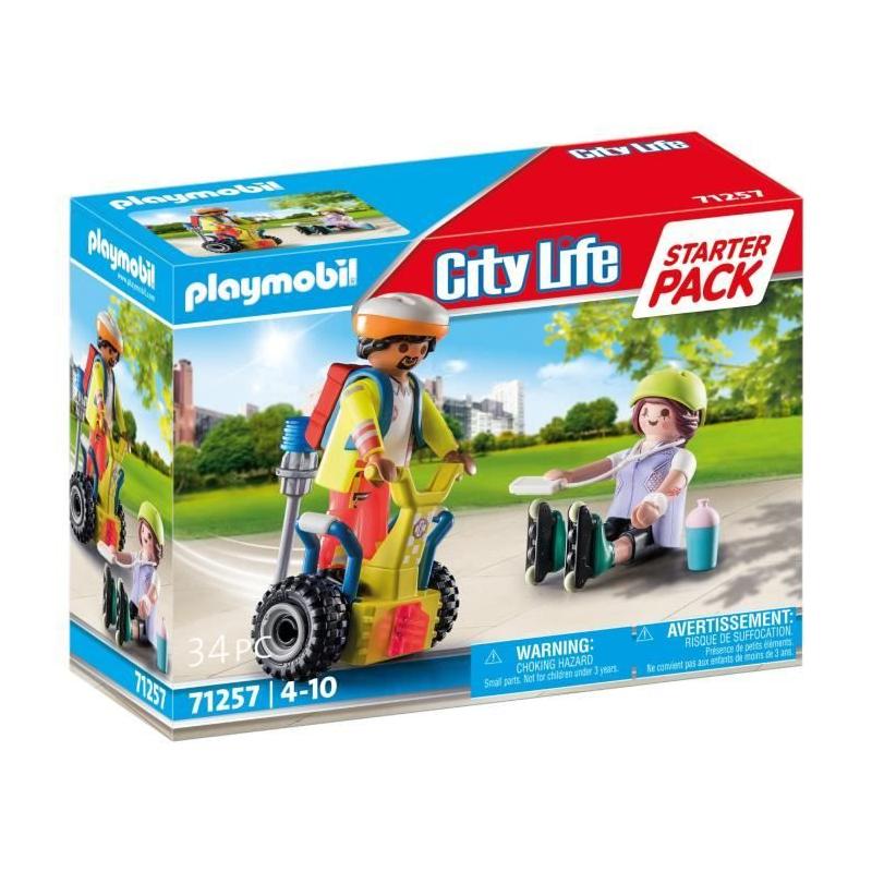 Secouriste avec gyropode PLAYMOBIL 71257 - Idéal pour les petits dès 4 ans