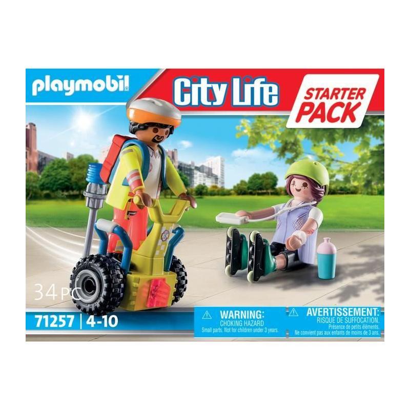 Secouriste avec gyropode PLAYMOBIL 71257 - Idéal pour les petits dès 4 ans