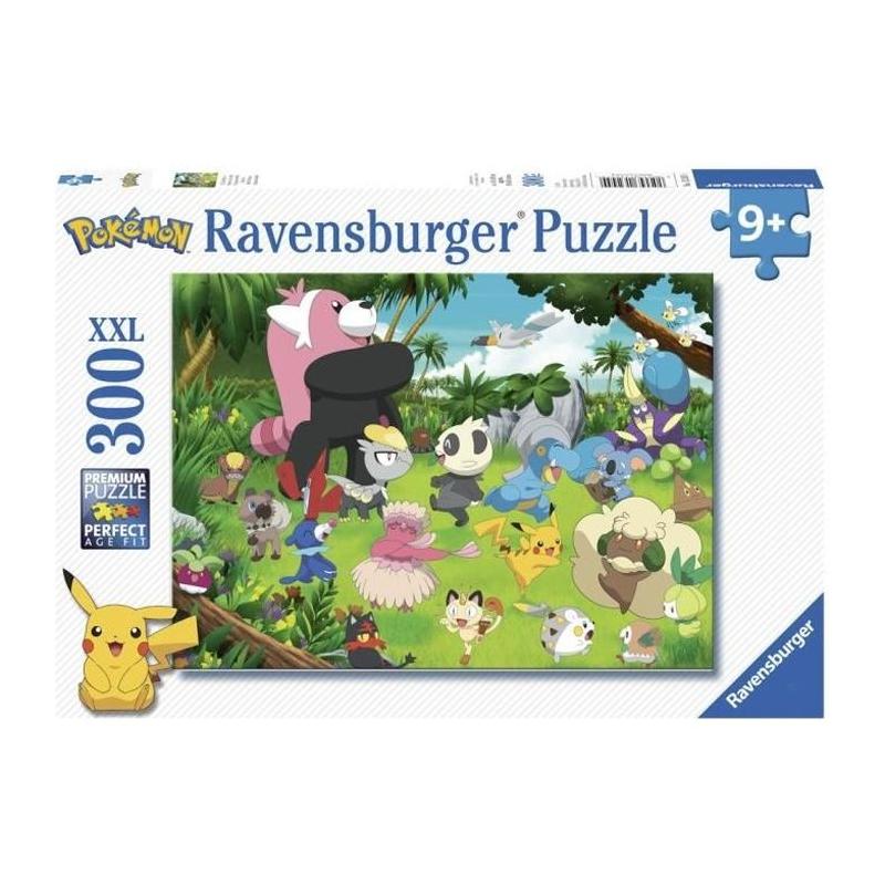 Puzzle 300 pièces Pokémon sauvages - Ravensburger - Pour les 9 ans
