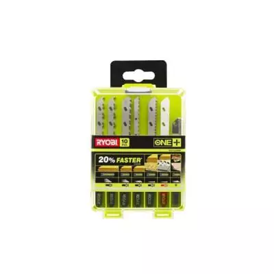 Coffret 10 lames scie sauteuse sans fil ONE+™ - RAK10JSBMP