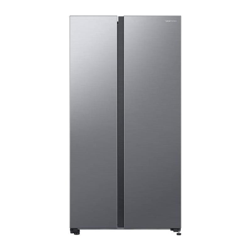 Réfrigérateur Américain Samsung 2 portes 650L Classe E - Argent Mat