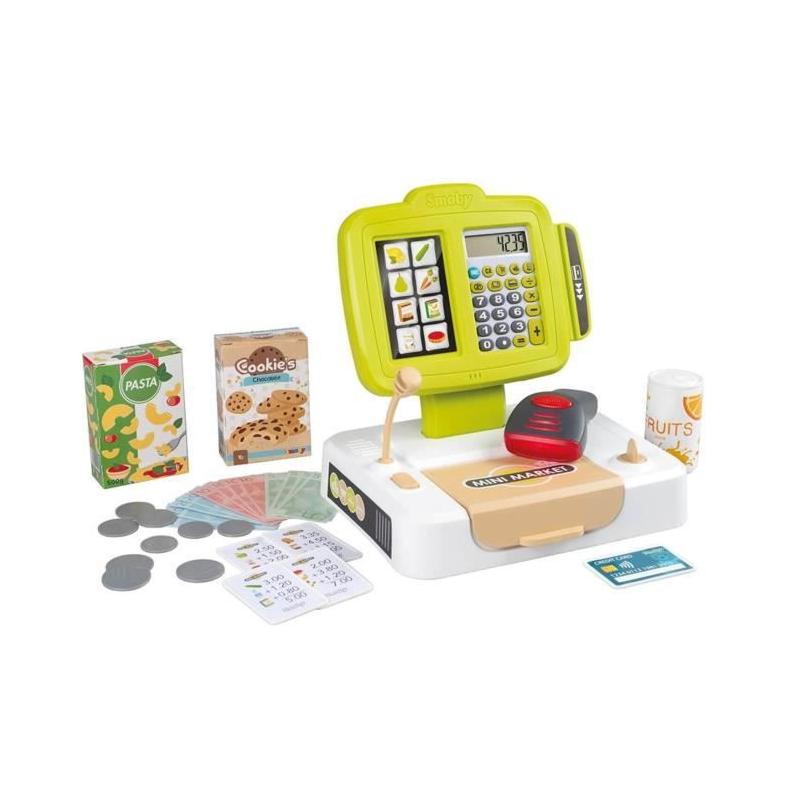Caisse enregistreuse Smoby avec 30 accessoires - Made in France