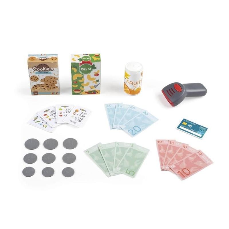 Caisse enregistreuse Smoby avec 30 accessoires - Made in France