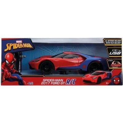 Voiture Ford GT Spiderman radiocommandée 1/16 - Simba Dickie Group, 39x16x16 cm