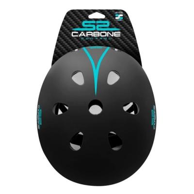 Casque Skate STAMP SKIDS CONTROL CARBONE ajustable EPS/ABS