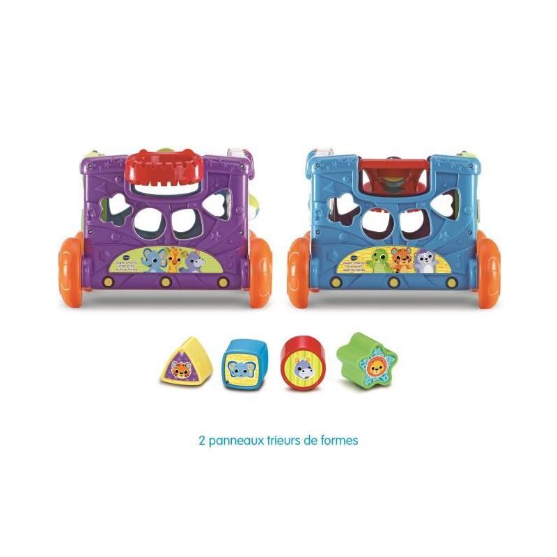 Super Chariot Interactif Multi-Activités Vtech - Dimensions du Colis: 38x49x13 cm
