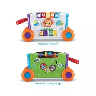 Super Chariot Interactif Multi-Activités Vtech - Dimensions du Colis: 38x49x13 cm