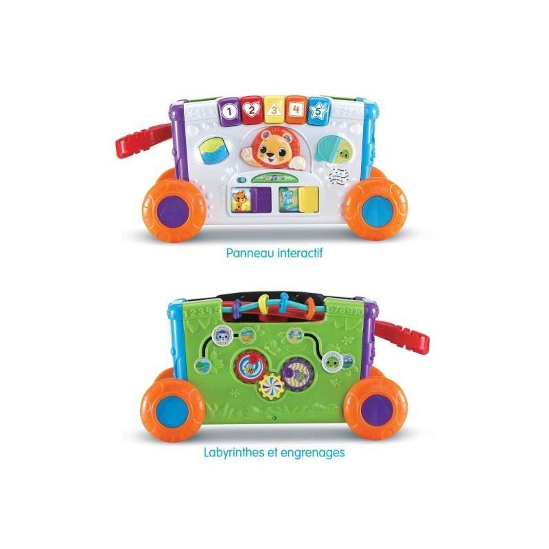 Super Chariot Interactif Multi-Activités Vtech - Dimensions du Colis: 38x49x13 cm