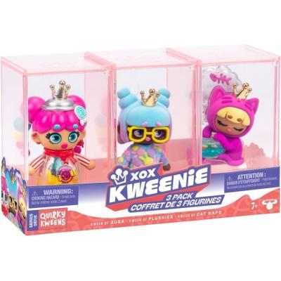 Pack de poupées XOX KWEENIE - Série Quirky - 3 poupées 13 cm