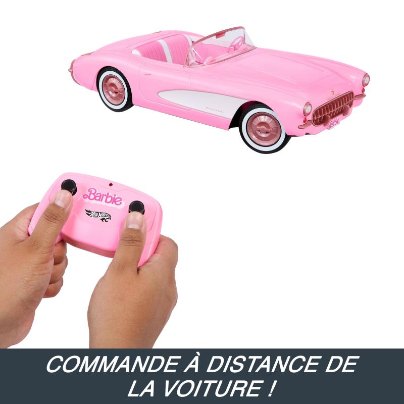 Hot Wheels R C HOT WHEELS-CORVETTE BARBIE RADIOCOMMANDÉE