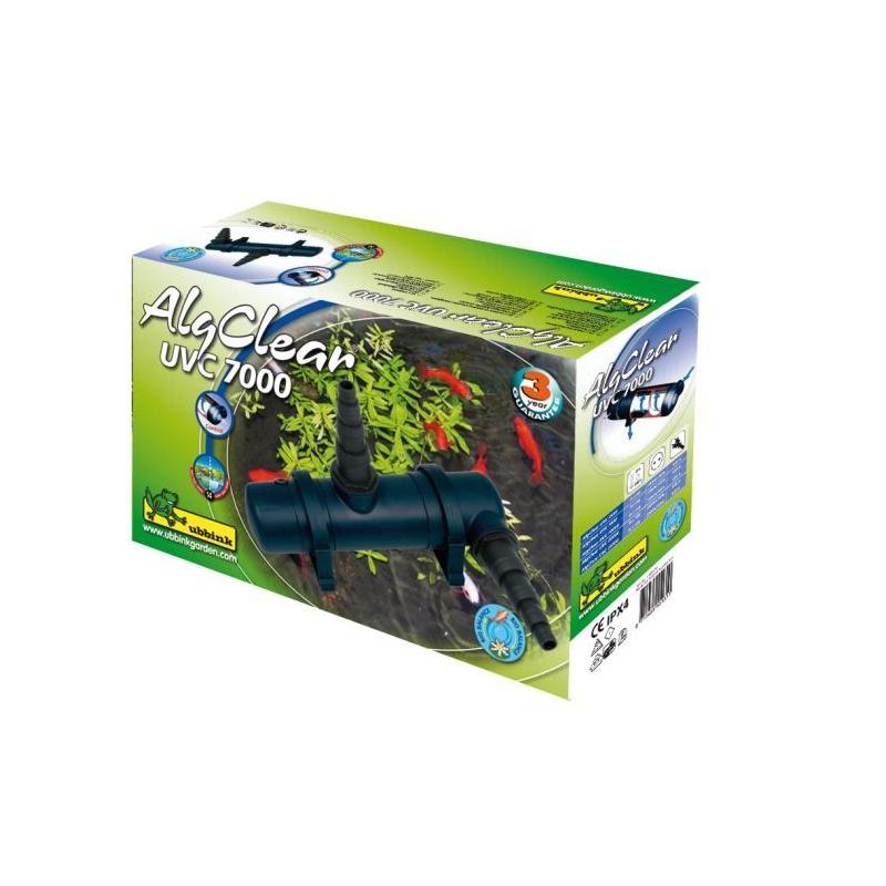 Appareil UV-C pour bassin AlgClear 7000 - UBBINK - Filtre 9W - 7000L max