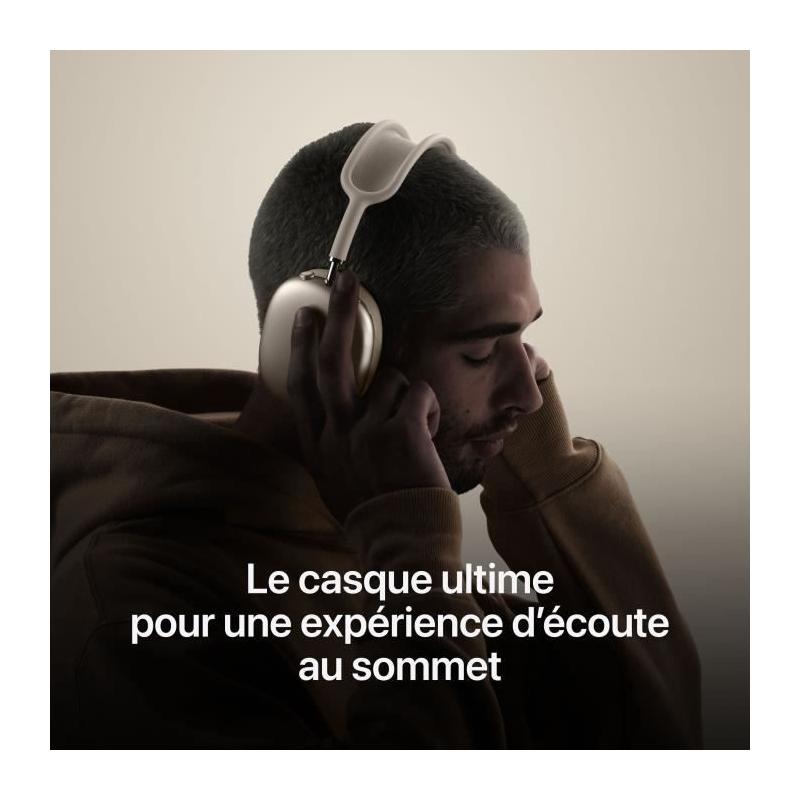Casque APPLE AirPods Max - Midnight: Son exceptionnel et design haut de gamme