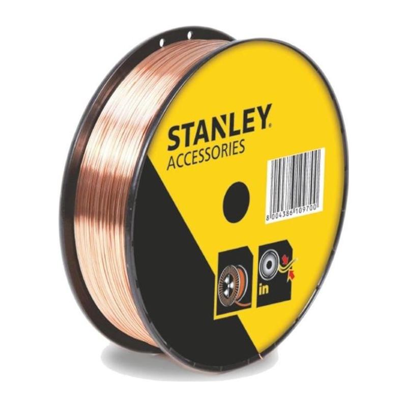 Fil de soudure MIG/MAG sans gaz Stanley 0,9mm - 0,9kg