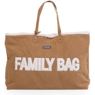 Sac à langer familial - Aspect daim