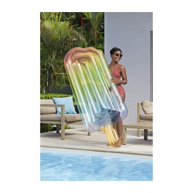 Matelas gonflable de piscine - BESTWAY - Compact et confortable