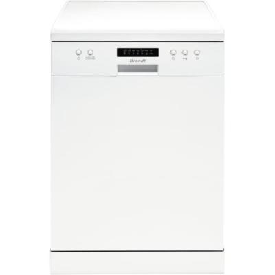 Lave-vaisselle pose libre BRANDT LVC337W - 13 couverts - Blanc
