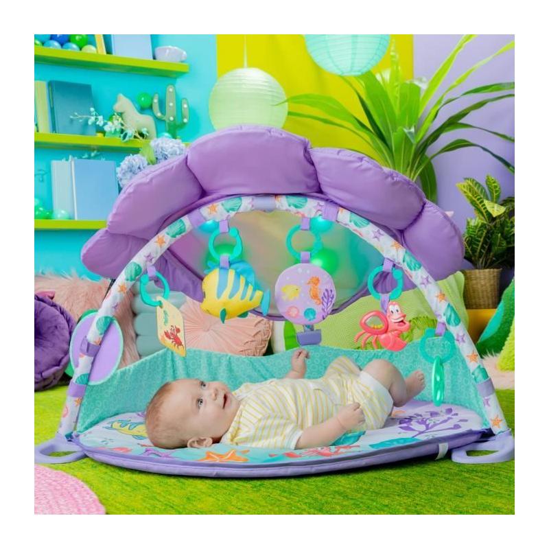 Tapis d'éveil bébé Disney Ariel - Arche musicale et sensorielle