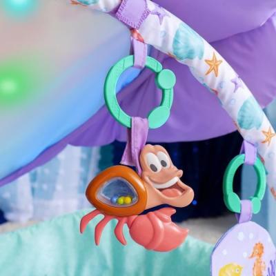Tapis d'éveil bébé Disney Ariel - Arche musicale et sensorielle