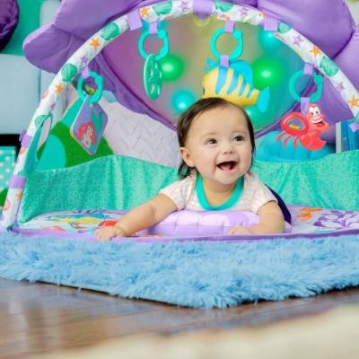 Tapis d'éveil bébé Disney Ariel - Arche musicale et sensorielle
