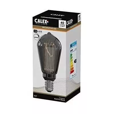 Ampoule LED E27 CALEX GLASSFIBER RUSTIC ST64 - Intensité variable - Titanium