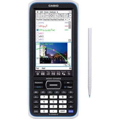 Calculatrice graphique CASIO FX CP 400+E grise - Mode examen