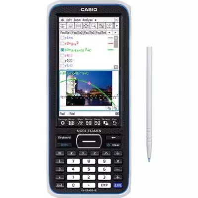 Calculatrice graphique CASIO FX CP 400+E grise - Mode examen Calculatrice graphique CASIO FX CP 400+E grise - Mode examen
