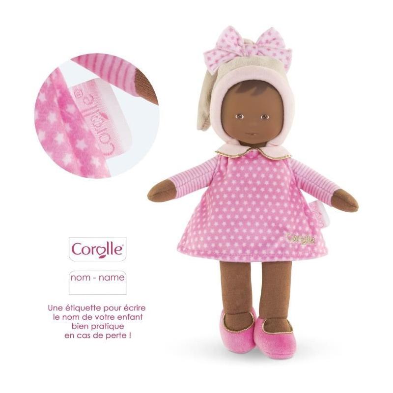 Doudou COROLLE Miss Rose - Poupon 25 cm - À partir de la naissance