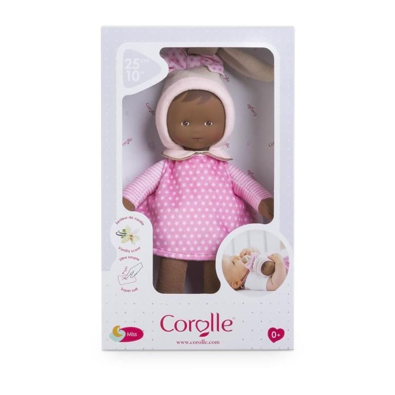 Doudou COROLLE Miss Rose - Poupon 25 cm - À partir de la naissance