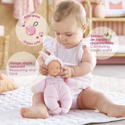 Doudou Corolle Babidoux Réves d'Étoiles 20cm - Idéal dès la naissance