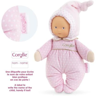 Doudou Corolle Babidoux Réves d'Étoiles 20cm - Idéal dès la naissance