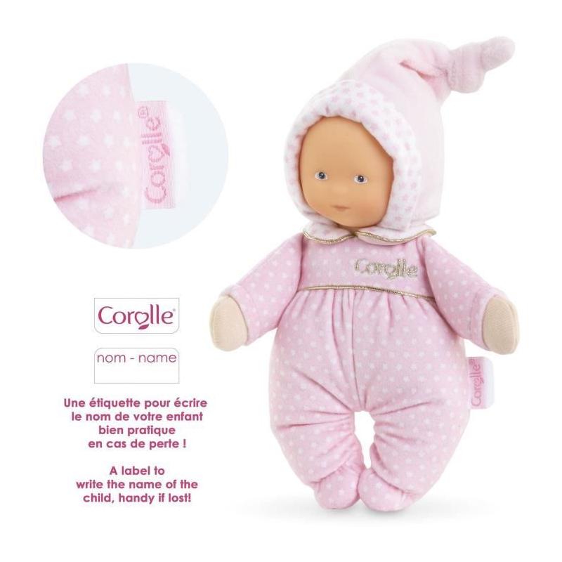 Doudou Corolle Babidoux Réves d'Étoiles 20cm - Idéal dès la naissance